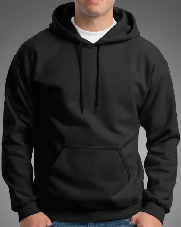 Unisex black plain hoodie, Black hoodie for men and women, Comfortable unisex black hoodie, Casual black hoodie for everyday wear, Soft black hoodie for layering, Cotton-polyester black hoodie, Black hoodie with kangaroo pocket, Relaxed fit black hoodie, Adjustable hood black hoodie, Minimalist unisex black hoodie, Black plain hoodie for men, Black hoodie for women, Warm black hoodie for cold weather, Durable black plain hoodie, Trendy unisex black hoodie,