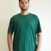 Unisex Green Plain Oversized T-shirt, Green oversized T-shirt for men and women, The Blue Beast oversized t-shirt, Comfortable unisex oversized tee, Casual Green oversized T-shirt, 100% cotton oversized T-shirt, Green tee for casual streetwear, Soft oversized T-shirt for all-day comfort, Trendy oversized t-shirt style, Breathable Green t-shirt for men and women,