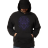 The Blue Beast's Unisex Black Panther Printed Hoodie