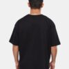 The Blue Beast Unisex Black "Make a Wish" Daruma Doll Printed Oversized T-Shirt